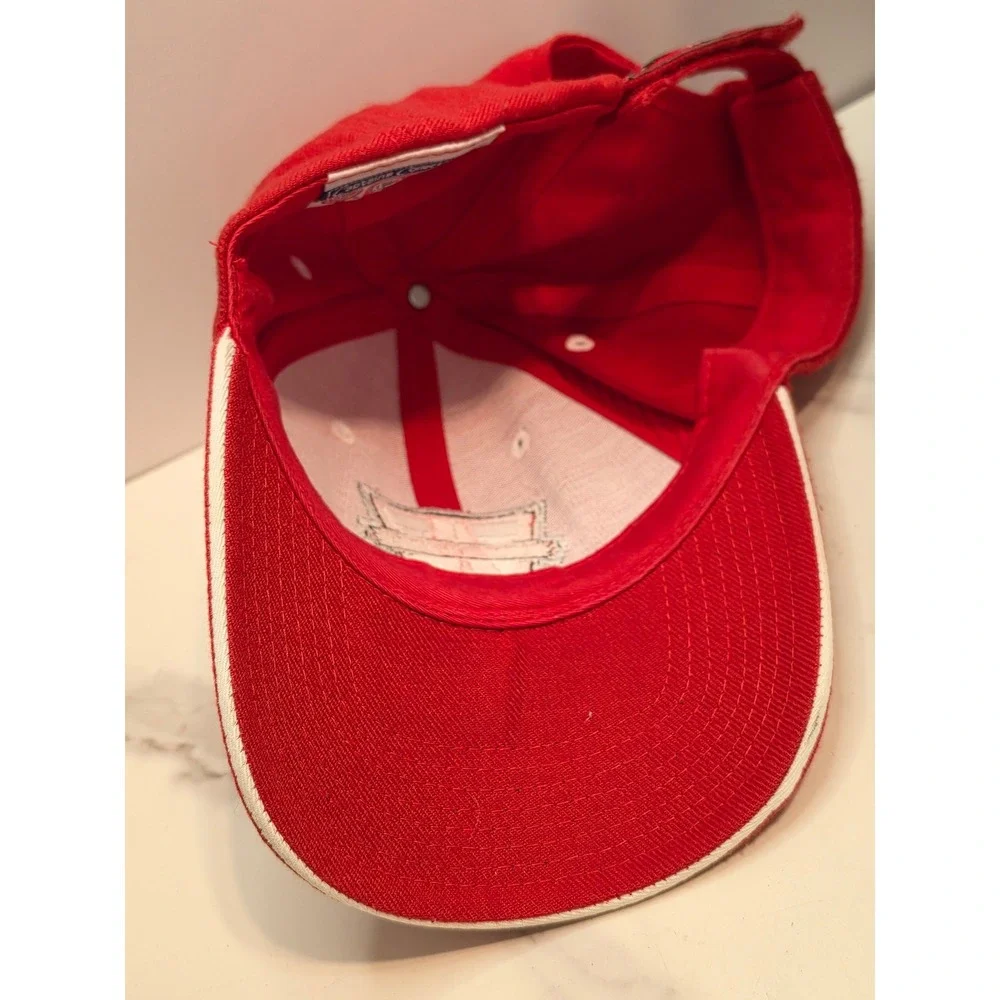 WKU Hilltoppers Captains Collection Red Baseball Cap Hat Mens Adjustable WKU